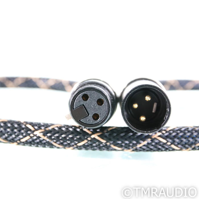 Audio Sensibility Statement SE XLR Cables; 0.7m Pair Balanced Interconnects