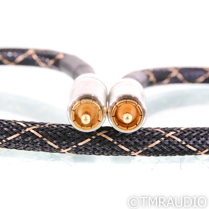 Audio Sensibility Statement SE RCA Cables; 0.7m Pair Interconnects