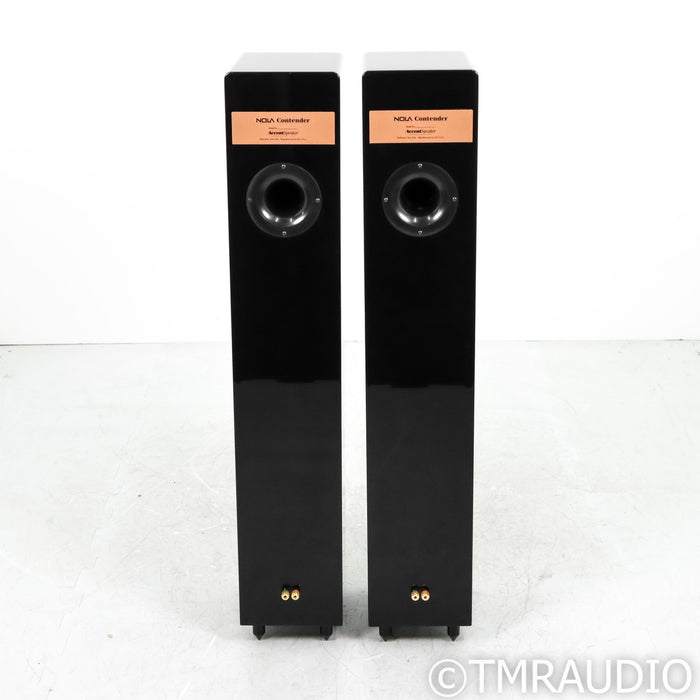Nola Contender Floorstanding Speakers; Piano Black Pair
