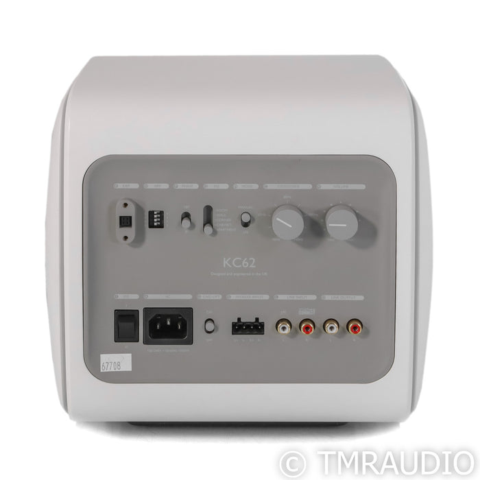 KEF KC62 Dual 6.5" Powered Subwoofer; White