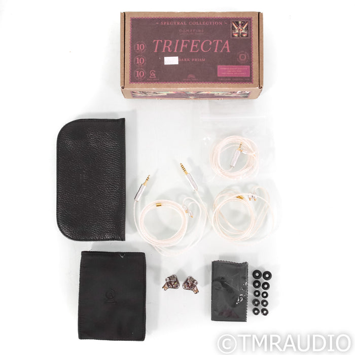 Campfire Audio Trifecta In-Ear Monitor Headphones; IEM; Dark Prism Pair