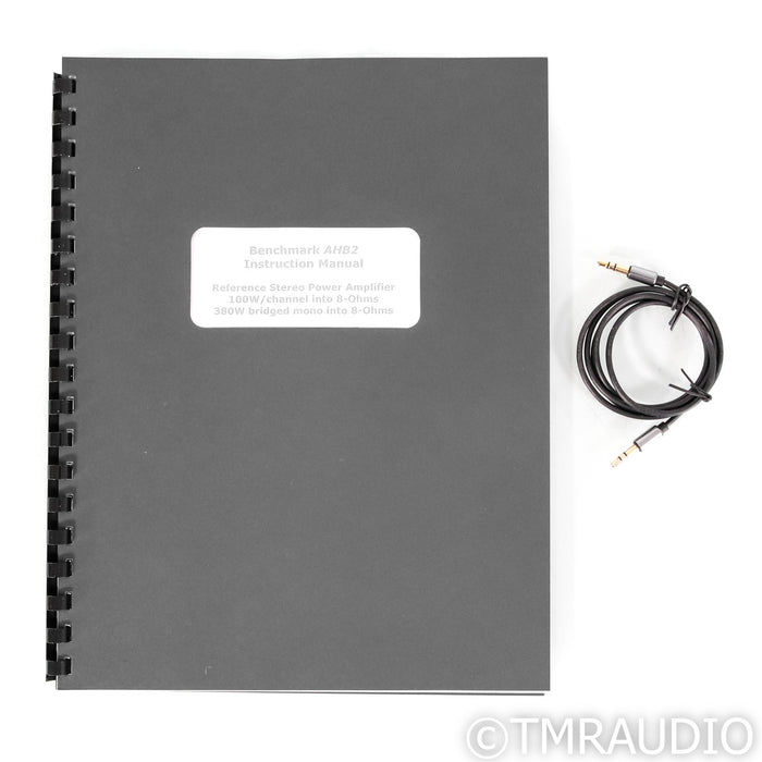 Benchmark AHB2 Stereo Power Amplifier (Open Box)