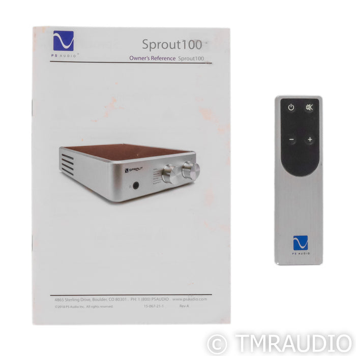 PS Audio Sprout100 Stereo Integrated Amplifier; MM Phono