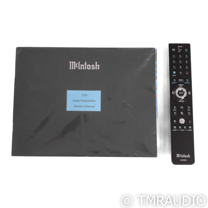 McIntosh C53 Stereo Preamplifier; MM & MC Phono