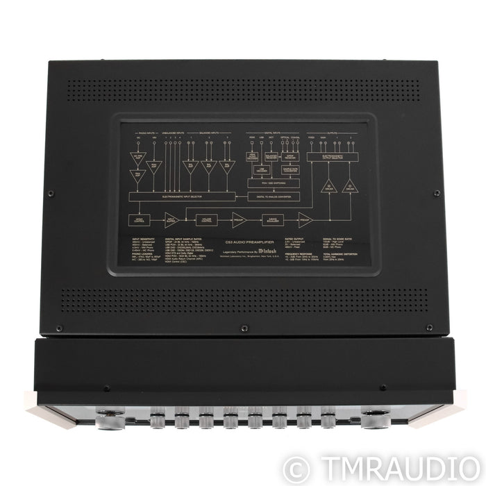 McIntosh C53 Stereo Preamplifier; MM & MC Phono