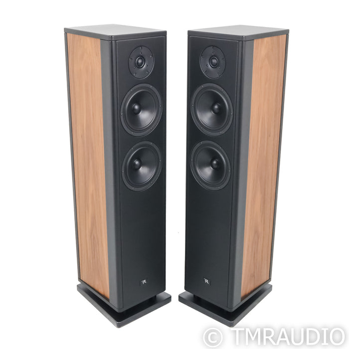 Rosso Fiorentino Elba II Floorstanding Speakers; Walnut Pair