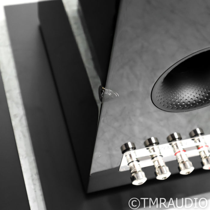 B&W 703 S3 Floorstanding Speakers; Gloss Black Pair
