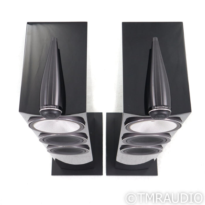 B&W 703 S3 Floorstanding Speakers; Gloss Black Pair