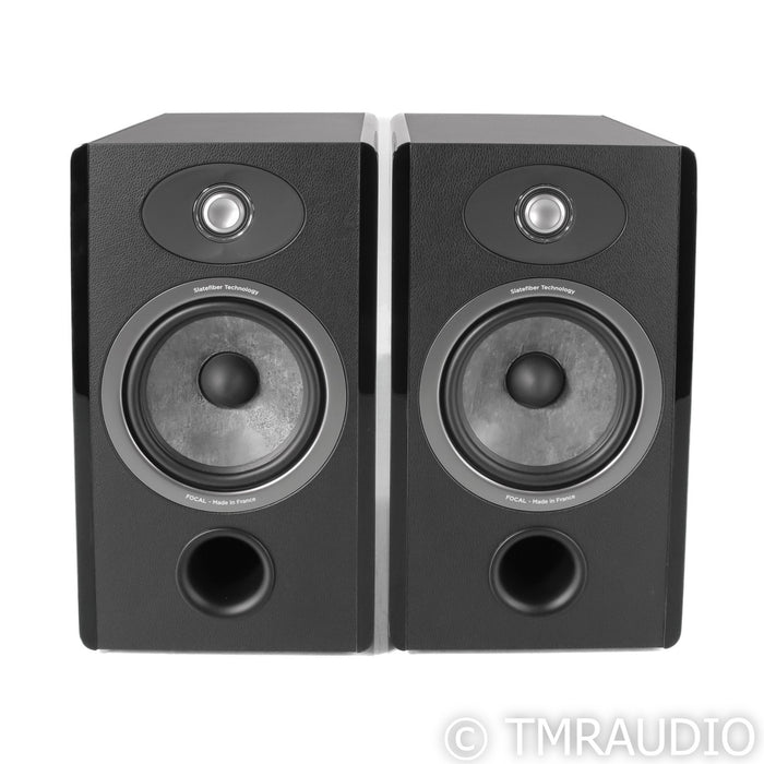 Focal Vestia No. 1 Bookshelf Speakers; Black Pair (Used)