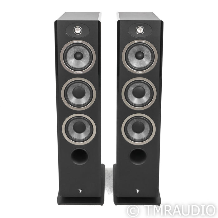 Focal Vestia No. 2 Floorstanding Speakers; Black Pair (Used)