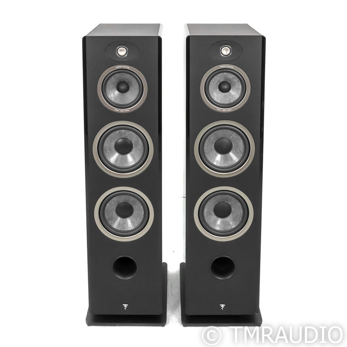 Focal Vestia No. 4 Floorstanding Speakers; Black Pair (Used)