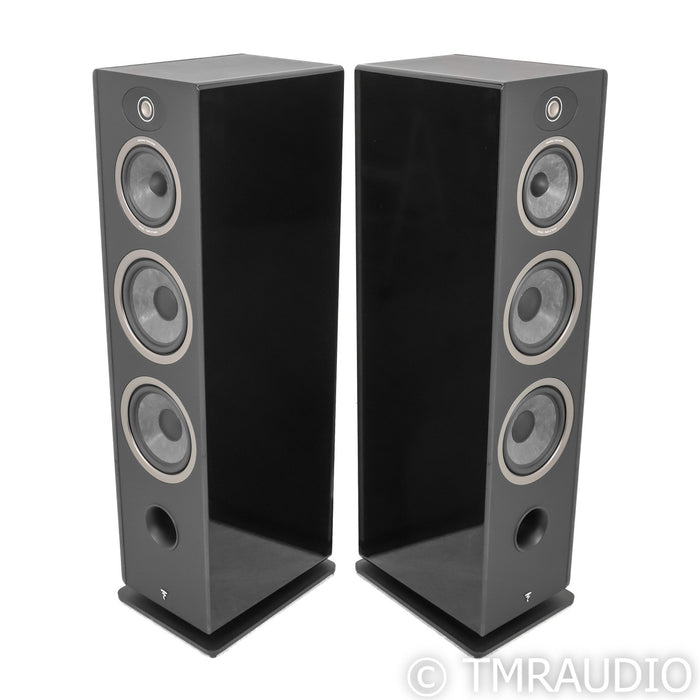 Focal Vestia No. 4 Floorstanding Speakers; Black Pair (Used)