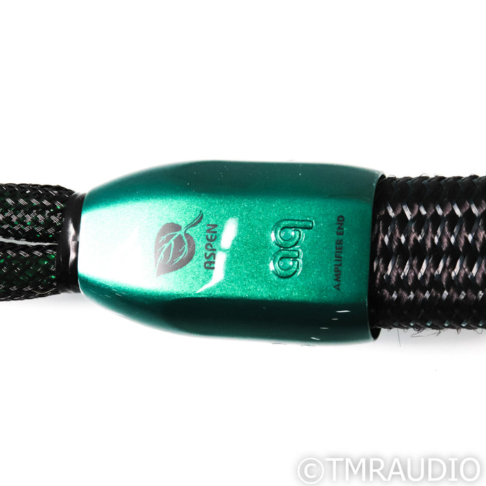 AudioQuest Aspen Bi-Wire Speaker Cables; 6ft Pair