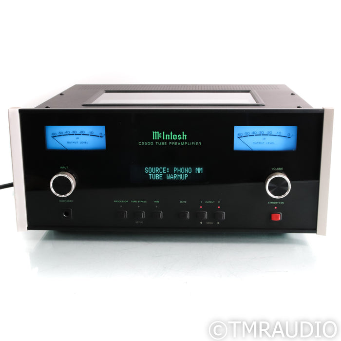 McIntosh C2500 Stereo Tube Preamplifier; MM & MC Phono