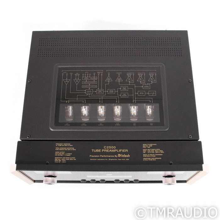 McIntosh C2500 Stereo Tube Preamplifier; MM & MC Phono
