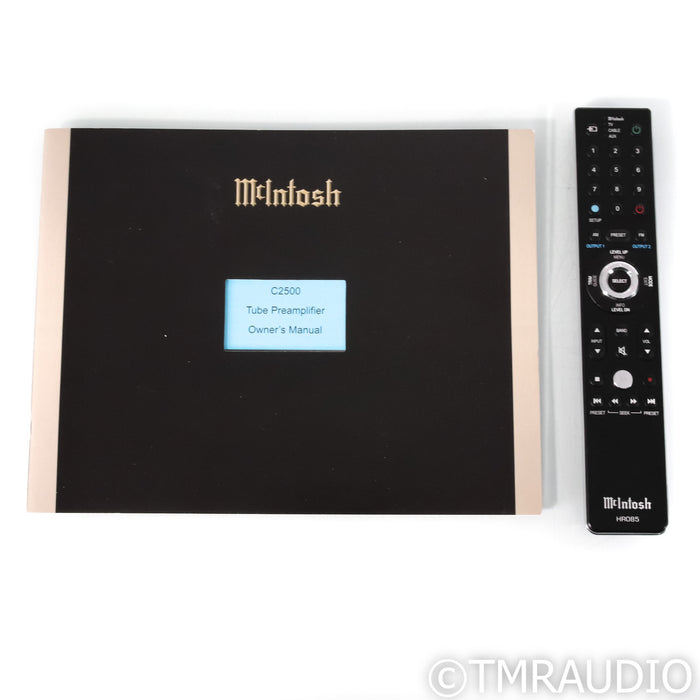 McIntosh C2500 Stereo Tube Preamplifier; MM & MC Phono