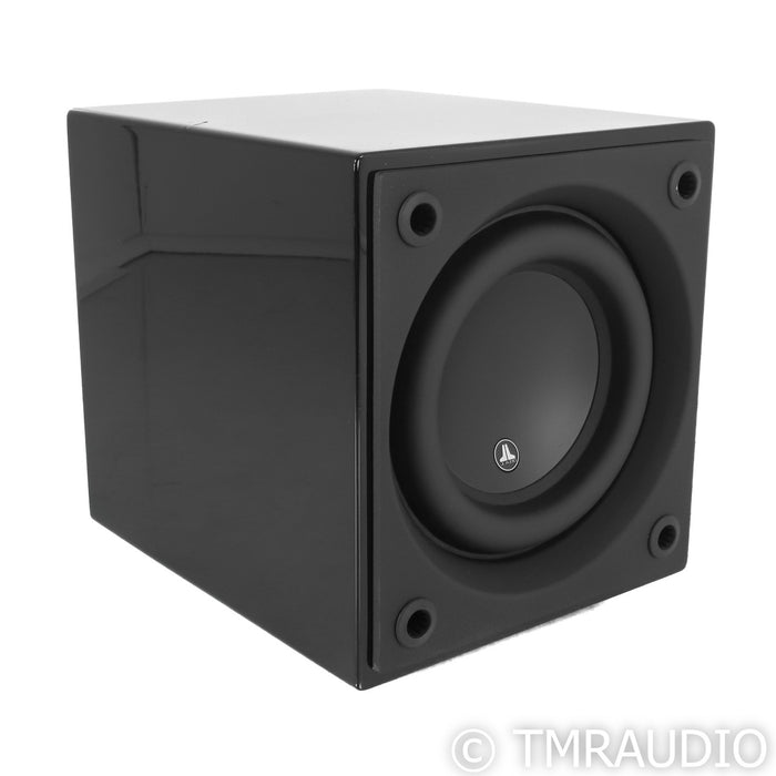 JL Audio Dominion d108 8" Powered Subwoofer; Black Gloss