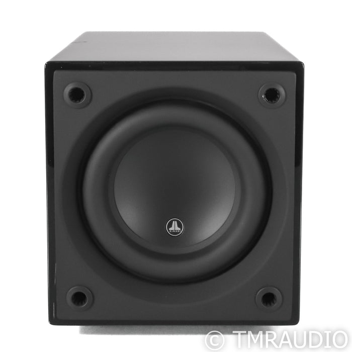 JL Audio Dominion d108 8" Powered Subwoofer; Black Gloss