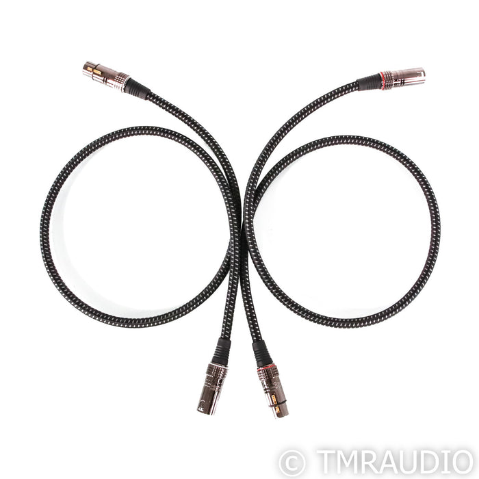 Tributaries Series 8 MkI XLR Cables; 1m Pair Balanced Interconnects
