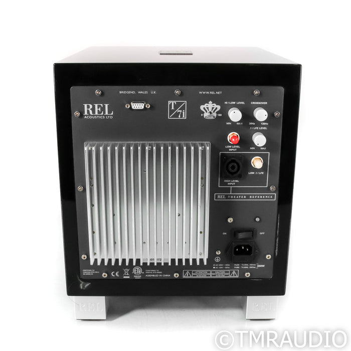 REL Acoustics T/7i 8" Powered Subwoofer; Black