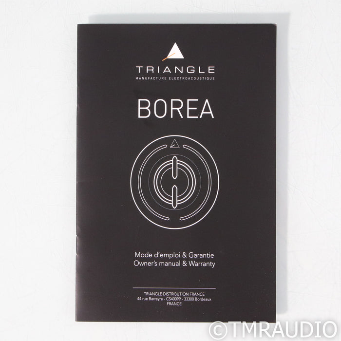 Triangle Borea BR03 Bookshelf Speakers; Walnut Pair