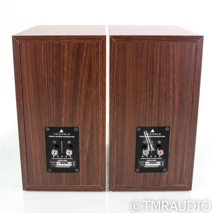 Triangle Borea BR03 Bookshelf Speakers; Walnut Pair