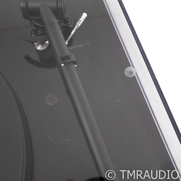 Rega Planar 1 Belt Drive Turntable; Black; Carbon MM Cartridge; Upgrades