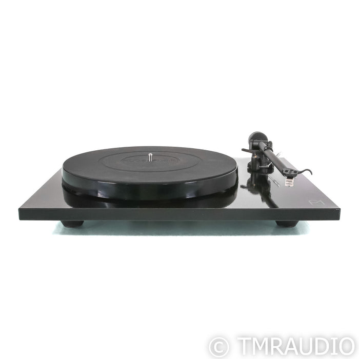 Rega Planar 1 Belt Drive Turntable; Black; Carbon MM Cartridge; Upgrades