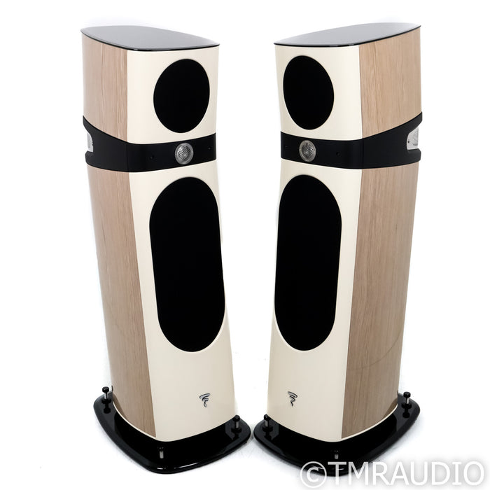 Focal Sopra No. 3 Floorstanding Speakers; Light Oak Pair (Used)