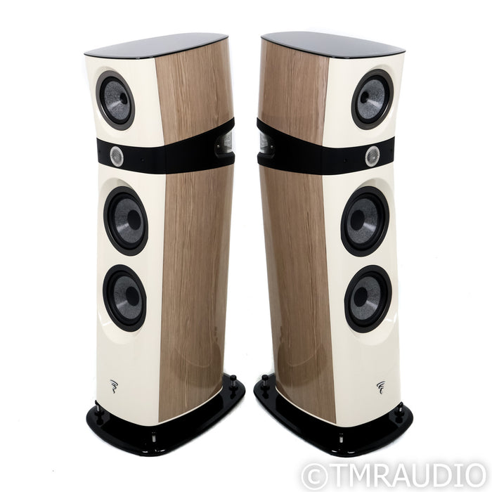 Focal Sopra No. 3 Floorstanding Speakers; Light Oak Pair (Used)