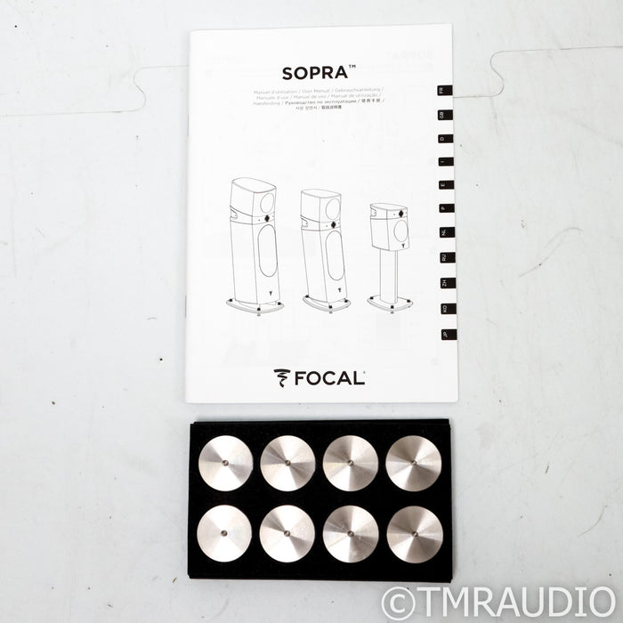 Focal Sopra No. 3 Floorstanding Speakers; Light Oak Pair (Used)