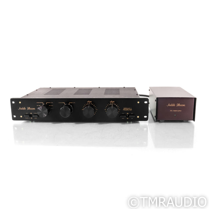 Audible Illusions Modulus 3A Stereo Tube Preamplifier; MM Phono (New Tubes)