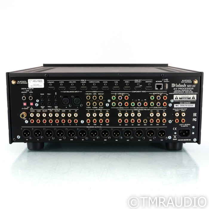 McIntosh MX122 11.2-Channel Home Theater Processor; MM Phono