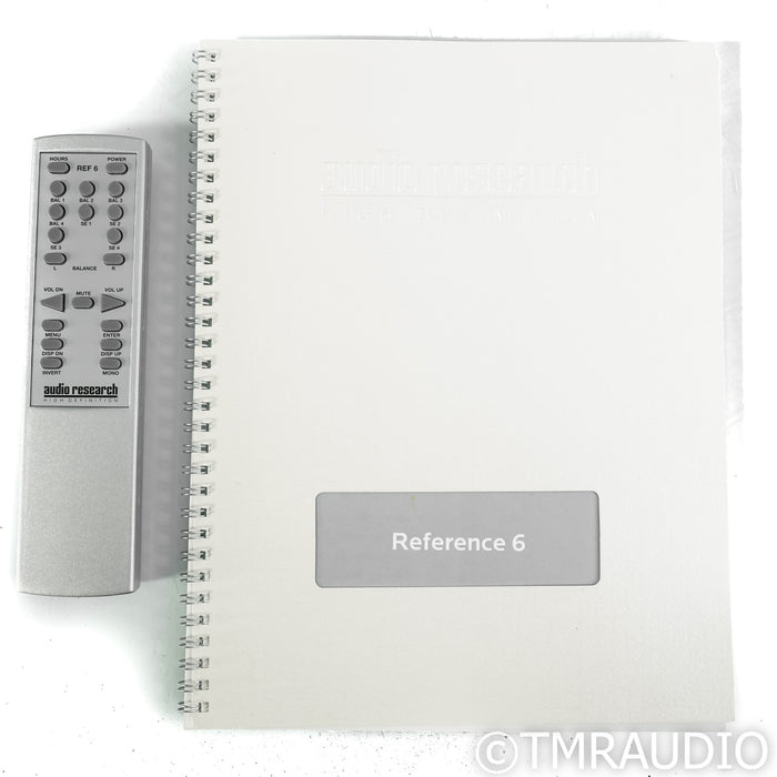 Audio Research Reference 6 Stereo Tube Preamplifier
