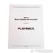Playback Designs Merlot DAC; D/A Converter