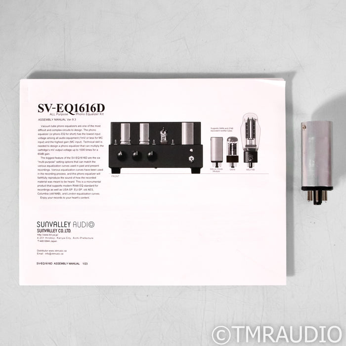 Sunvalley Audio SV-EQ1616D MM & MC Phono Preamplifier