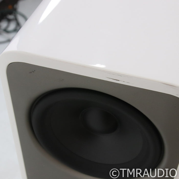 Q Acoustcs Concept 50 Floorstanding Speakers; White Pair (Demo w/ Warranty)