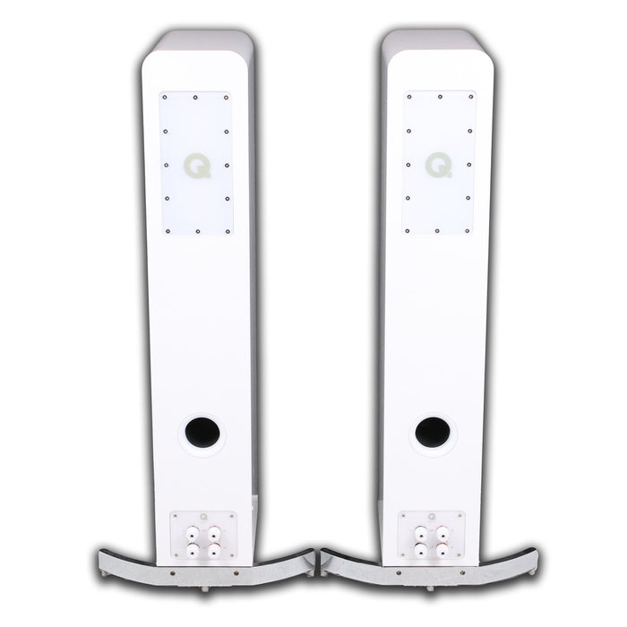Q Acoustcs Concept 50 Floorstanding Speakers; White Pair (Demo w/ Warranty)