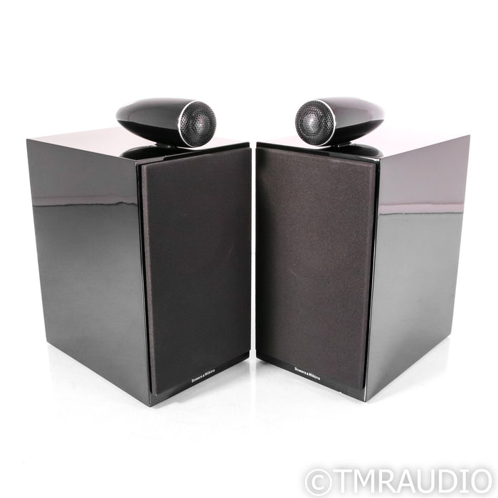 B&W 705 S2 Bookshelf Speakers; Black Pair