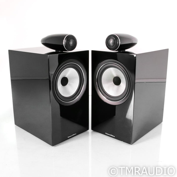 B&W 705 S2 Bookshelf Speakers; Black Pair