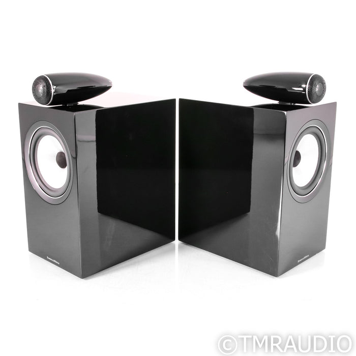 B&W 705 S2 Bookshelf Speakers; Black Pair
