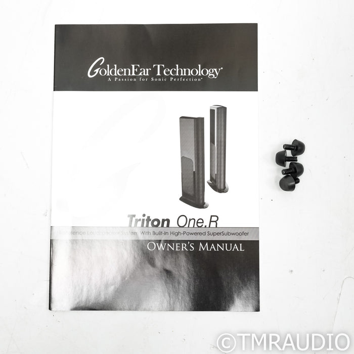 GoldenEar Triton One.R Floorstanding Speakers; Gloss Black Pair