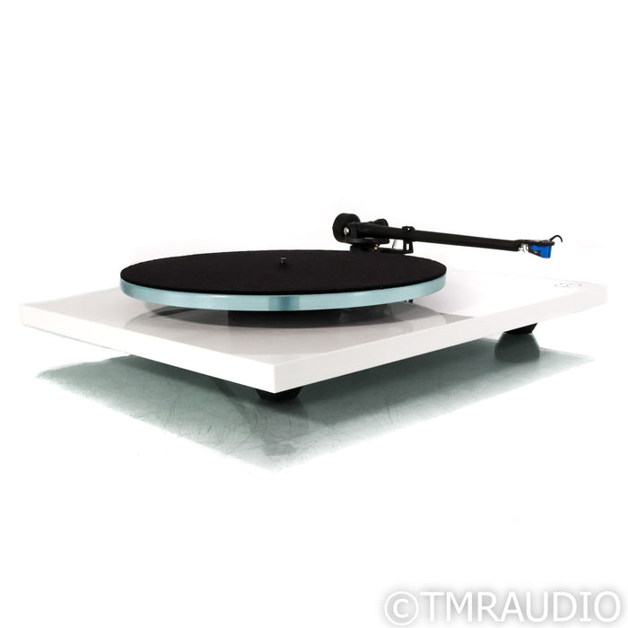Rega Planar 3 Belt Drive Turntable; White; Elys 2 MM Cartridge