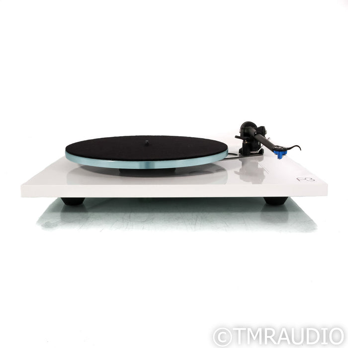 Rega Planar 3 Belt Drive Turntable; White; Elys 2 MM Cartridge