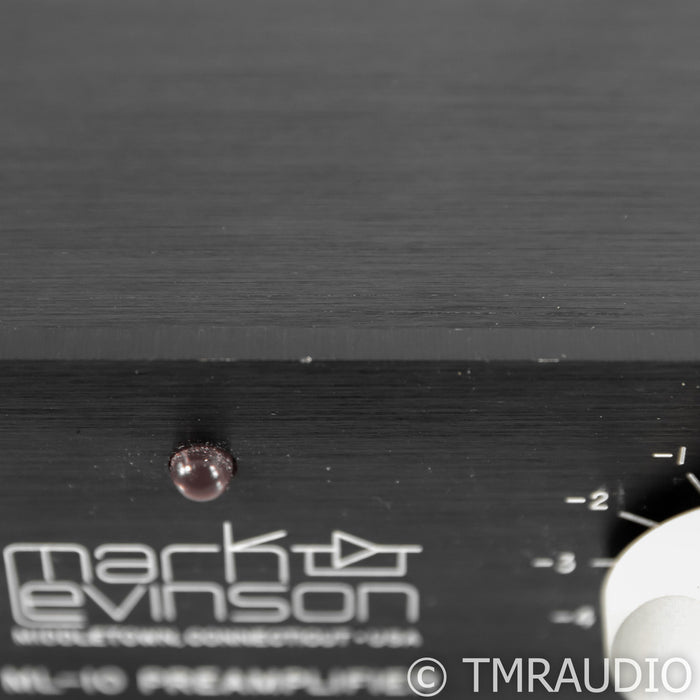 Mark Levinson ML-10 Stereo Preamplifier & ML-11 Stereo Power Amplifier; Vintage