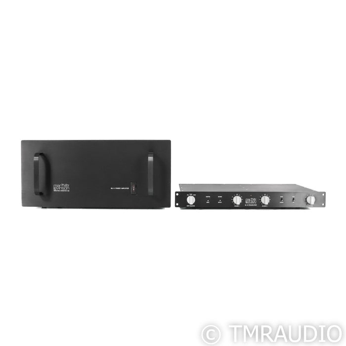 Mark Levinson ML-10 Stereo Preamplifier & ML-11 Stereo Power Amplifier; Vintage