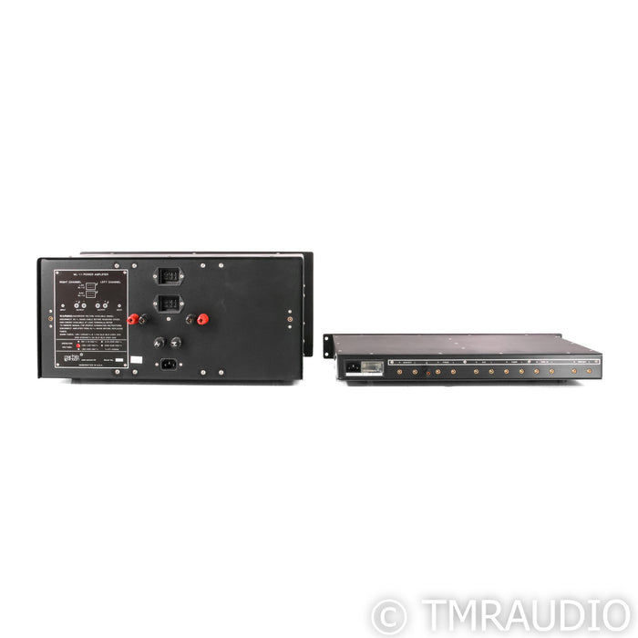 Mark Levinson ML-10 Stereo Preamplifier & ML-11 Stereo Power Amplifier; Vintage
