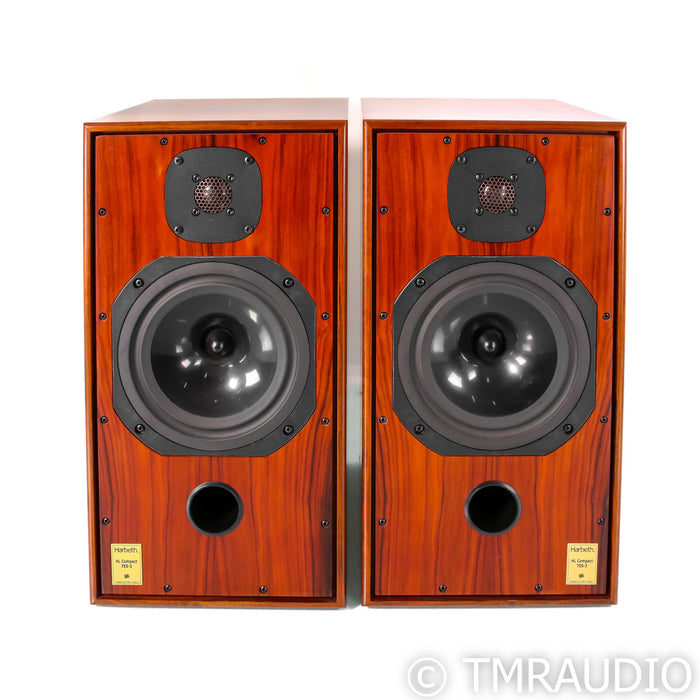 Harbeth HL Compact 7ES-3 35th Anniv. Edition Bookshelf Speakers; Rosewood Pair