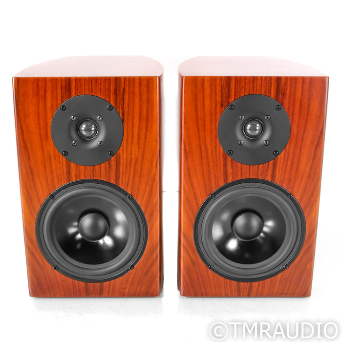 Living Sounds Audio LSA1 Bookshelf Speakers; Rosewood Pair