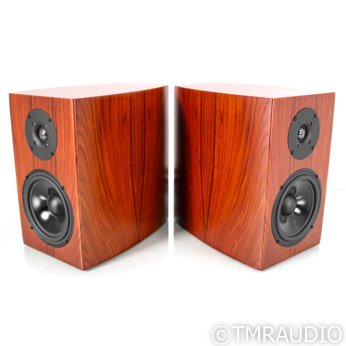 Living Sounds Audio LSA1 Bookshelf Speakers; Rosewood Pair